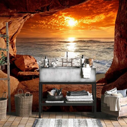  Foto tapeta - Exit from the Cave 100x70 Vodootporna Slike
