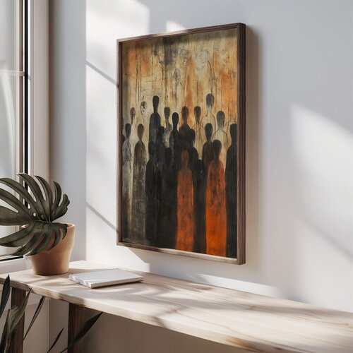 Wallity Slika za zid HUM098, 50 x 70 cm Cene