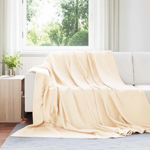  Pokrivači za bacanje 24 pcs Krema 240 x 220 cm Runo Cijene