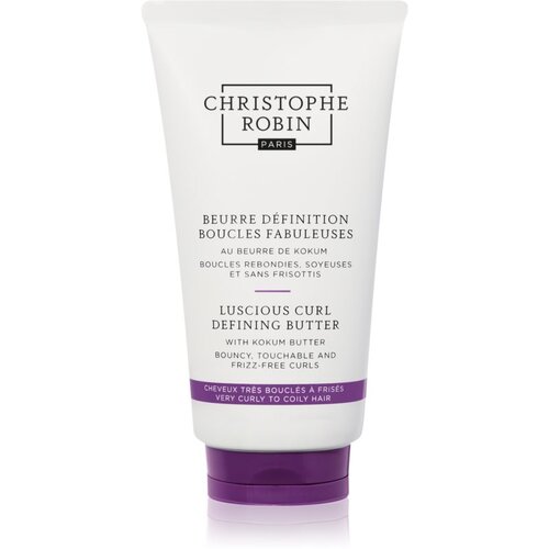 Christophe Robin Luscious Curl Defining Butter with Kokum Butter maslac za modeliranje za valovitu i kovrčavu kosu 150 ml Slike