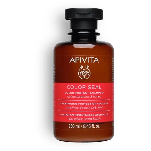 Apivita šampon za farbanu kosu quinoa proteins & honey 250 ml Slike