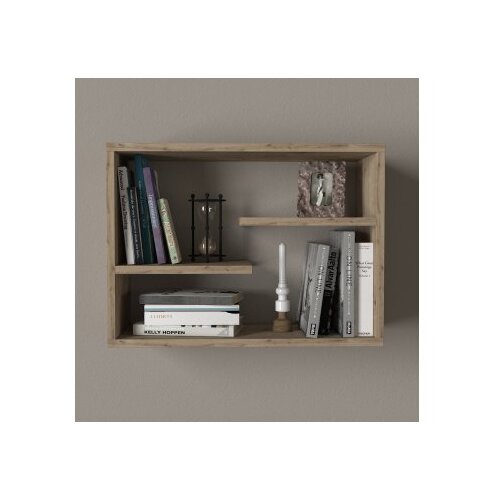 Hanah home Zidna polica Tino, 60x44x19,5 cm, Smeđa Cijene