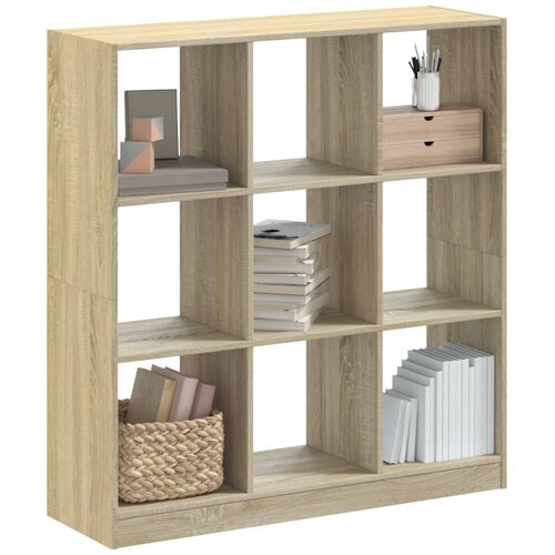  Regal za knjige boja hrasta 102x32x108 cm od konstruiranog drva Cijene