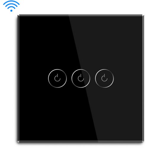 Tuya wi-fi pametni prekidač 3G crni nn (wifi touch switch) Slike