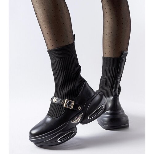 Gemre Ivana black sock boots Cene