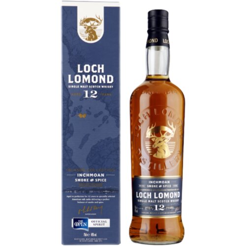 LOCH LOMOND DISTILLERY LOCH LOMOND Viski Smoke and Spice 12 y.o. Gift Box 0,7 l Slike
