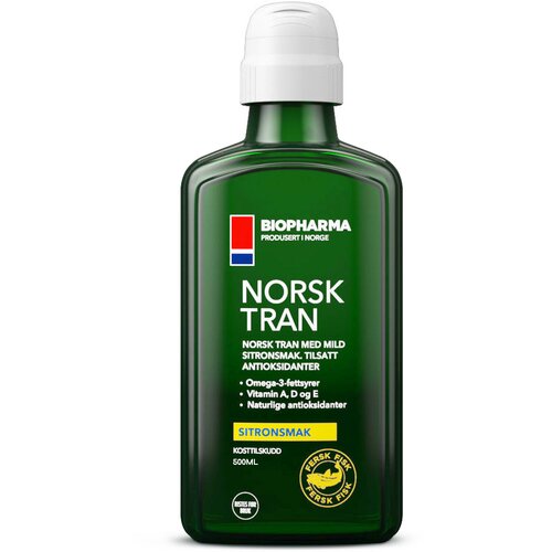 BIOPHARMA PRODUSERT I NORGE norveško omega 3 ulje za decu, trudnice i dojilje sa ukusom limuna 500 ml 107389 Cene