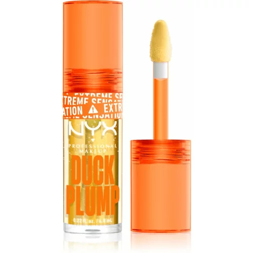 NYX Professional Makeup Duck Plump sijaj za ustnice z učinkom povečanja odtenek 01 Clearly Spicy 6,8 ml