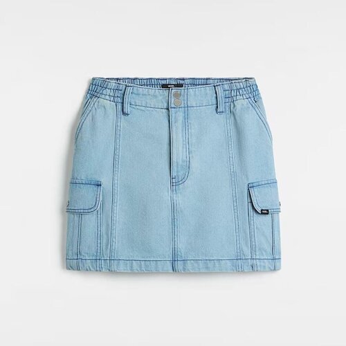 Vans SIDEWALK DENIM SKIRT Plava Slike