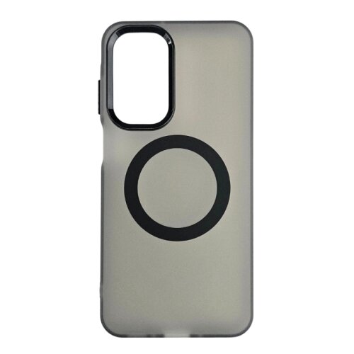  silikonska futrola magsafe fluro color samsung A07 crna Cene