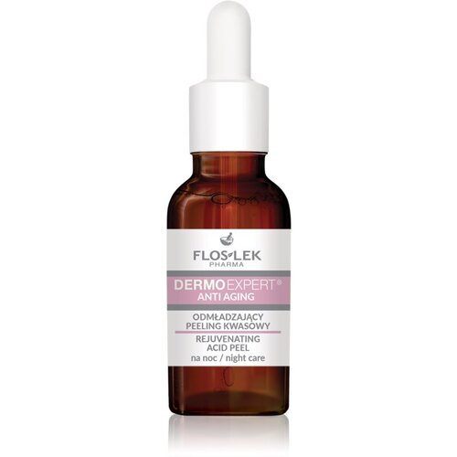 FlosLek Pharma DermoExpert Acid Peel pomlajevalna nočna nega z eksfoliacijskim učinkom 30 ml Cene