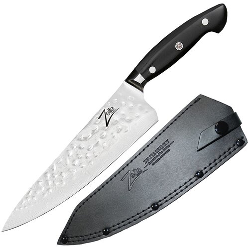 Zelite Infinity by Klarstein Executive-Plus serija, 8" vrhunski kuharski nož, 61 HRC damast jeklo Cene