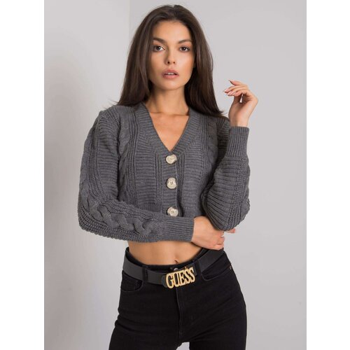 RUE PARIS Sweater-LC-SW-A4.40X-Dark Grey Cene