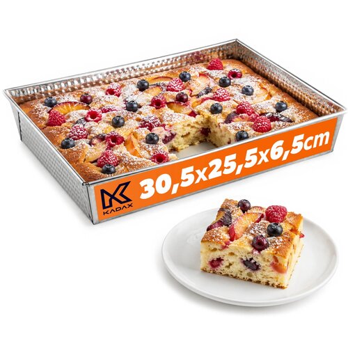 KADAX Pravokotni pekač za torte 30x25x6cm, (5000354199) Cene