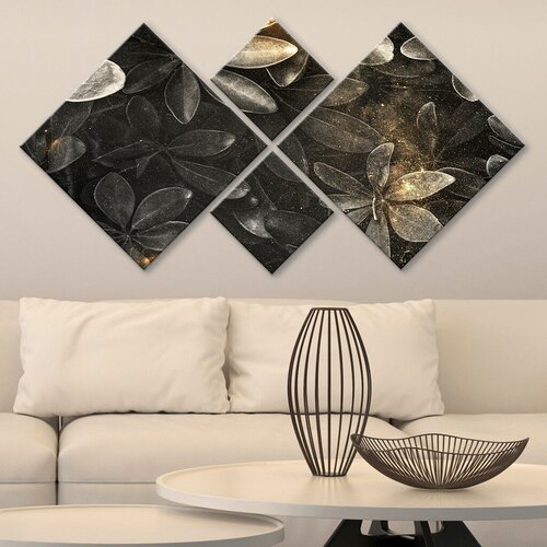 Wallity slika 4MDF2338840, 60x115 cm, 4 dela Cene