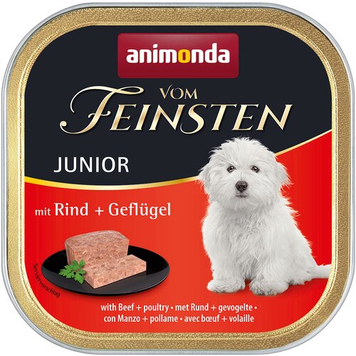  Varčno pakiranje animonda vom Feinsten 24 x 150 g - Junior: govedina & perutnina Cijene
