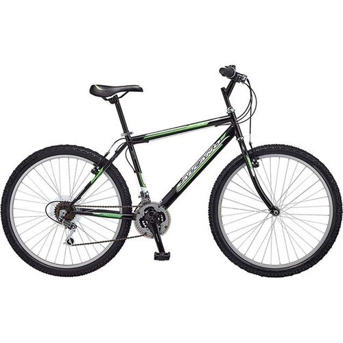 Salcano excell 26 - crno-zeleni bicikl Slike