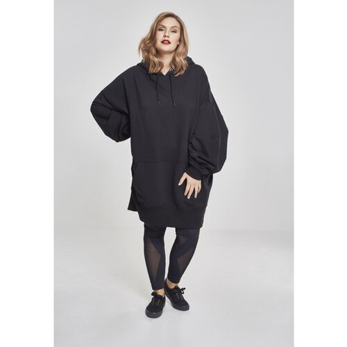 Urban Classics Ladies Long Oversize Hoody black Slike