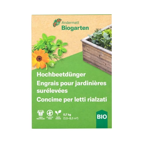 Andermatt Biogarten Gnojilo za visoke grede