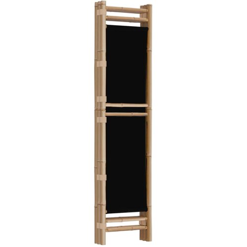  Sklopiva sobna pregrada s 3 panela 120 cm od bambusa i platna Slike