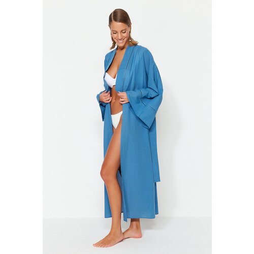 Trendyol Kimono & Caftan - Blue - Regular fit Slike