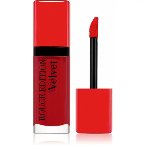 Bourjois Rouge Edition Velvet dolgoobstojna mat šminka 7,7 ml odtenek 15 Red-volution za ženske