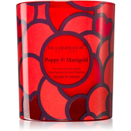 Vila Hermanos 70ths Year Poppy & Marigold dišeča sveča 200 g Cene