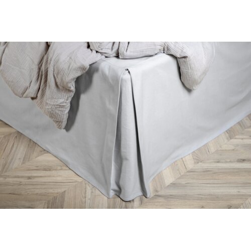 Venture Home volan za krevet Ziggy 180 &times; 200 cm, svijetlosiva Cijene