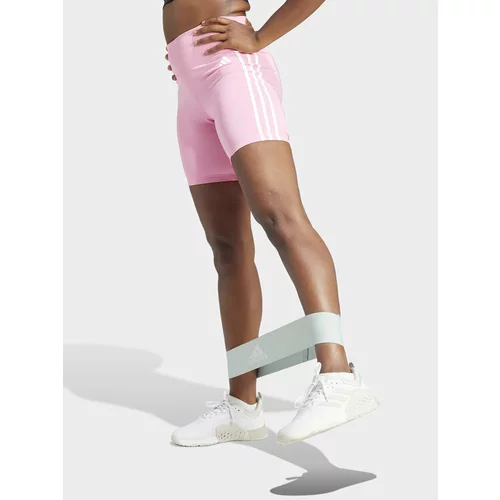 Adidas Športne kratke hlače Essentials IS4206 Roza Slim Fit
