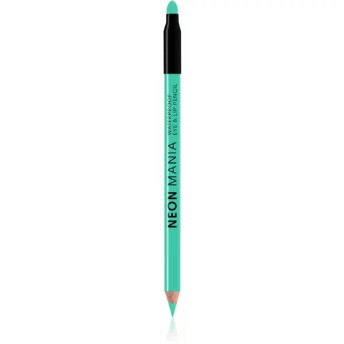 Dermacol Neon Mania svinčnik za oči in ustnice vodoodporna odtenek 04 1,1 g