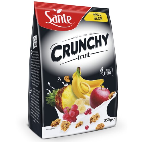 Sante Breakfast Cereals Crunchy 350 g banana čokolada Slike