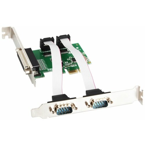 E-green PCI Express kontroler 2xSerial + 1 Parallel Slike