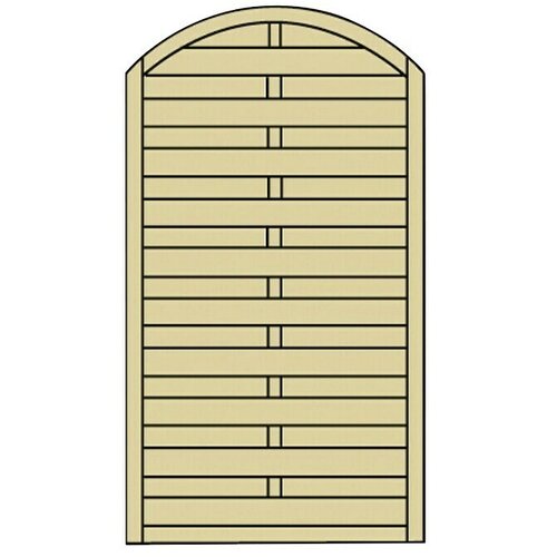 Element vrtna drvena ograda (dimenzije š x v: 100 x 180/157 cm, s lukom) Cijene