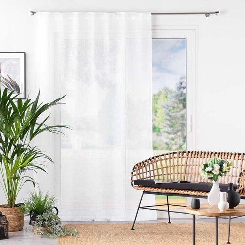 Douceur d int&amp;eacute;rieur Bijela prozirna zavjesa 140x240 cm Haltona &amp;ndash; Slike