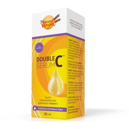 Natural Wealth serum za lice double c 30ml Cene