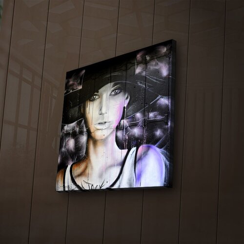 Wallity Slika sa LED osvetljenjem 2828İACT-31, 28x28 cm Cene