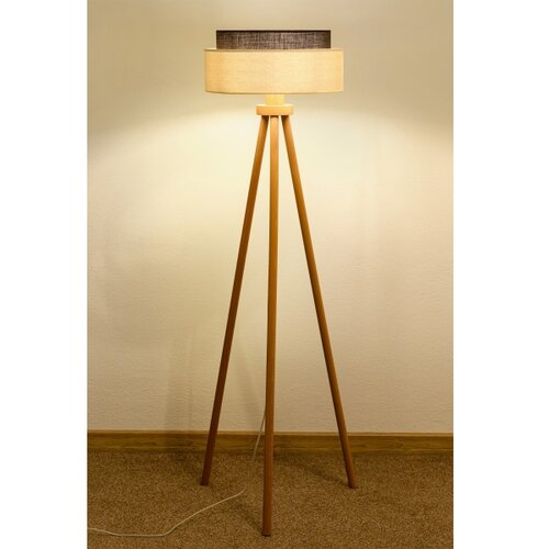  Brilagi - LED Stojeća lampa BOHO STYLE 1xE27/15W/230V krem/braon Slike