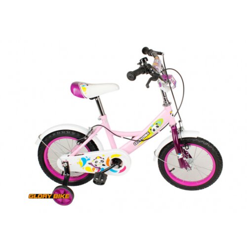 Glory Bike dečiji bicikl 12" ljubičasto-rozi Slike