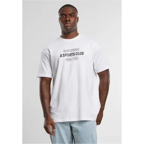 Mister Tee Men's T-shirt A Sportsclub Oversize white