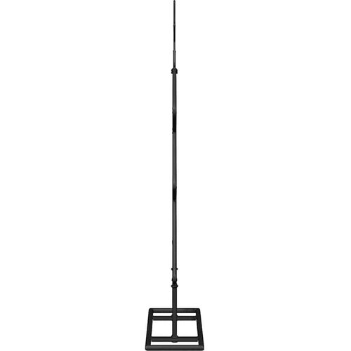 VidaXL božićna jelka s stalakom Crna 60 cm Čelik Slike