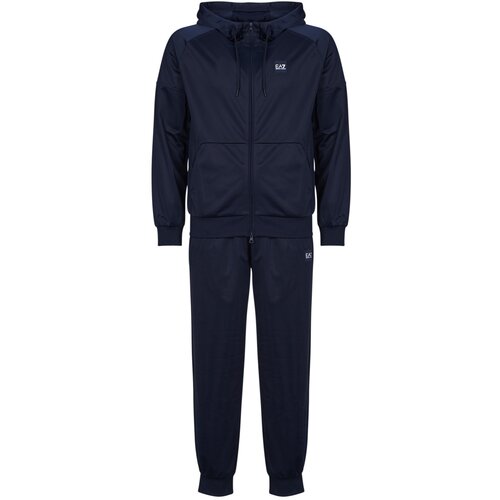 Ea7 Emporio Armani TRAIN VISIBILITY M T-SUIT HOODIE FZ CH PL - TRAIN VISIBILITY M T Tamno plava Slike