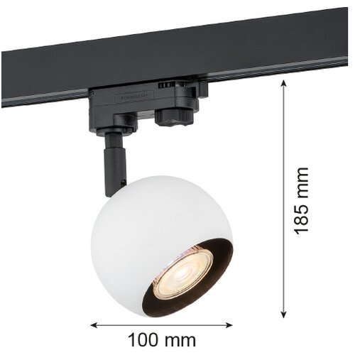  Argon 4377 - Spot svetlo za &amp;scaron;inski sistem MURI 1xGU10/5W/230V bela Slike
