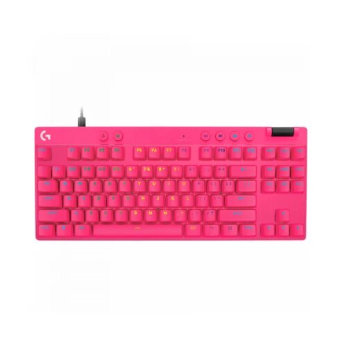 Logitech G PRO X TKL RAPID Gaming Keyboard - MAGENTA - US INT'L - USB - EMEA28i-935 - LINEAR Cene