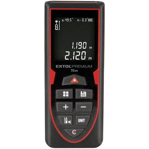 Extol Premium Laserski merač rastojanja 70 m 5V/800 mAh Cene