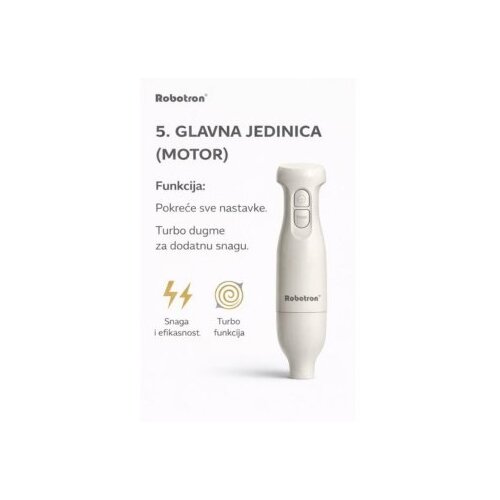  Robotron Set Ručnog miksera sa dodacima 300W Slike