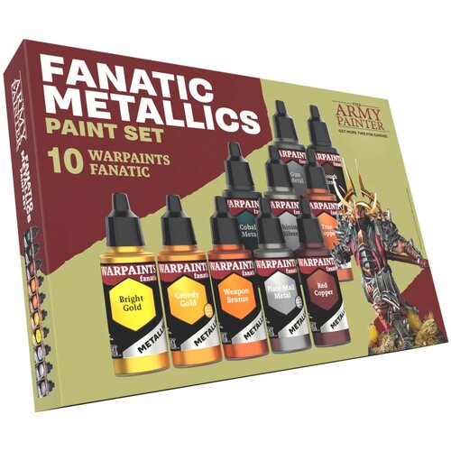 The Army Painter Warpaints Fanatic: Metallics Set Cene