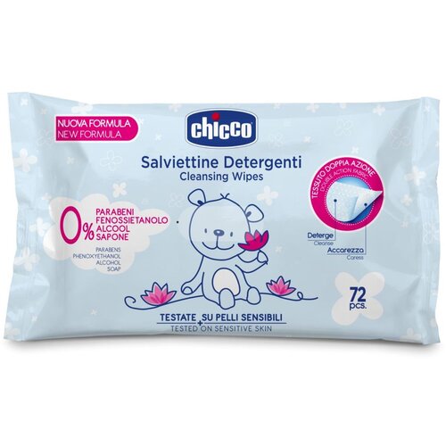 Chicco vlažne maramice 72 kom 9163100 Slike