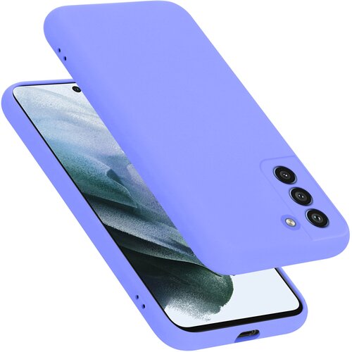 Cadorabo Ohi&scaron;je, združljiv s Samsungom v tekoči lahki vijolični barvi - za&scaron;čitni pokrov iz fleksibilnega silikona TPU, (20694349) Cene