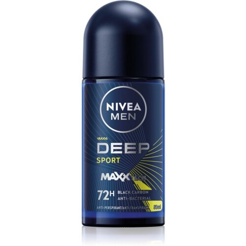 Nivea MEN Deep Sport roll-on antiperspirant za mu&amp;scaron;karce 50 ml Slike
