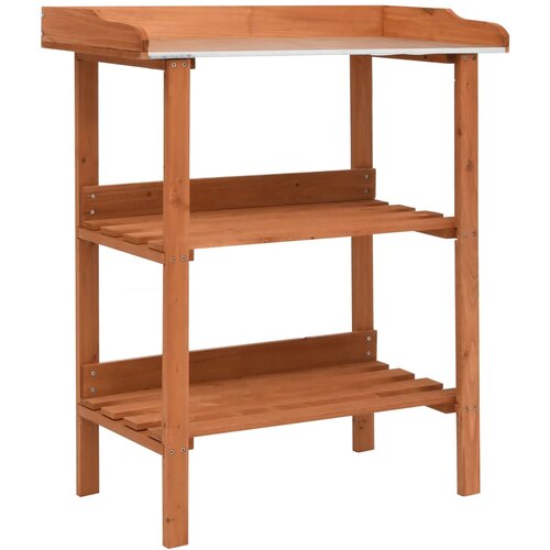  Stalak za biljke 76 x 37 x 89 cm od jelovine Cijene